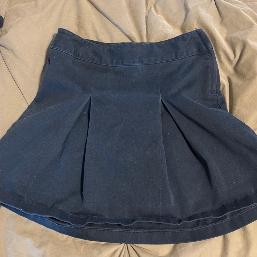 Cat & Jack Navy School Uniform Skort